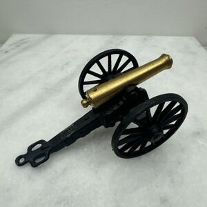 Vintage Miniature Replica Cannon From Pea Ridge National Military Park 5"